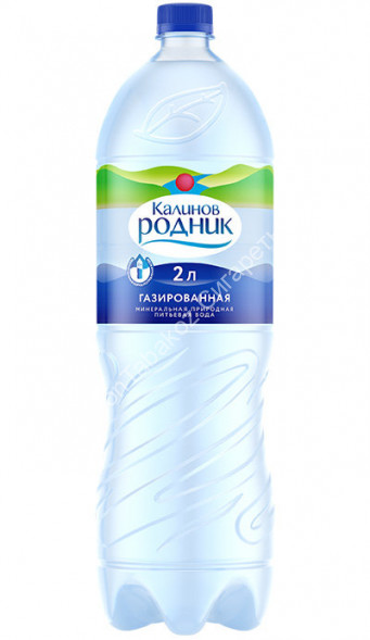 Вода питьевая Калинов Родник газированная 2 л оптом 