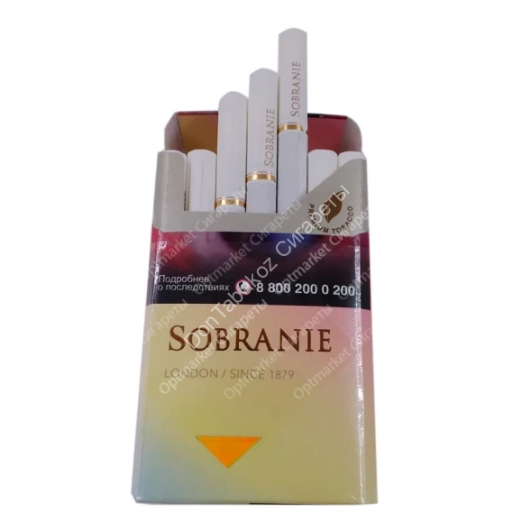 Сигареты Sobranie Gold King Size оптом 
