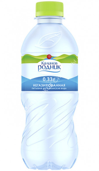 Вода питьевая Калинов Родник негазированная 0,33 л оптом 