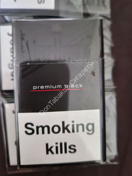 Сигареты Мальборо (Marlboro) Premium Black оптом 