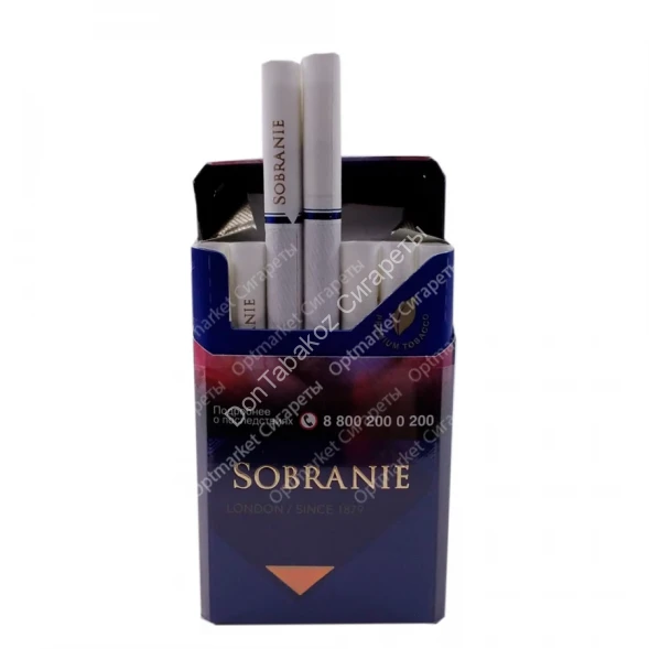 Сигареты Sobranie Blue King Size оптом 