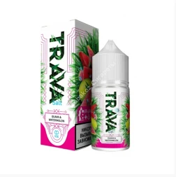 Жидкость для вейпа TRAVA SALT Арбуз-гуава 30 мл оптом