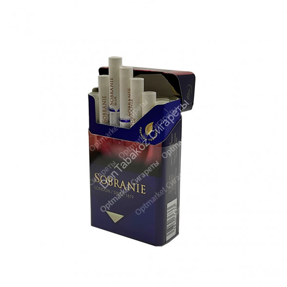 Сигареты SOBRANIE London Blue оптом 