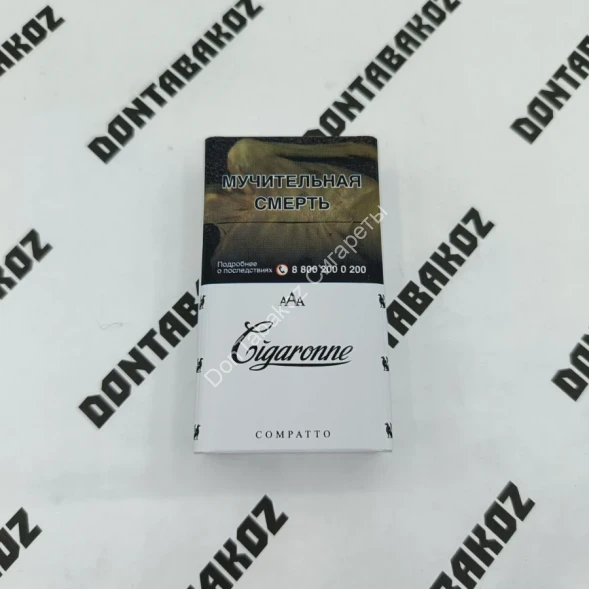 Сигареты Cigaronne Compatto White compact оптом 