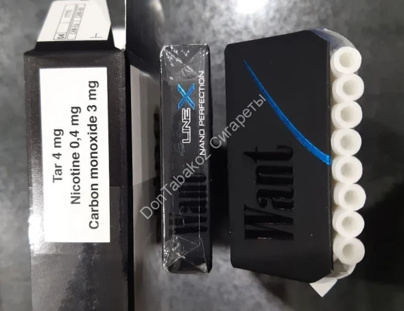 Сигареты Line X Nano Blue оптом 