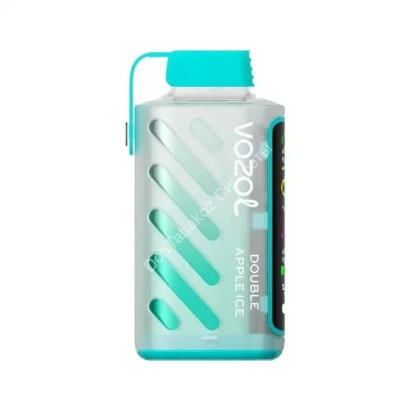 Электронная сигарета Vozol GEAR POWER 20000 затяжек Двойное яблоко-лёд оптом    
