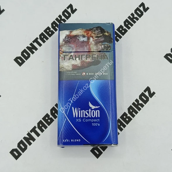 Сигареты Winston XS Compact 100's Blue (Винстон ХС Компакт 100) микс 