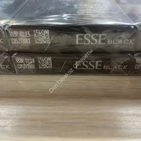 Сигареты Esse Black Carbon Filter Оптом 
