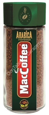 Кофе растворимый MacCoffee Arabica в стеклянной банке 100г оптом 