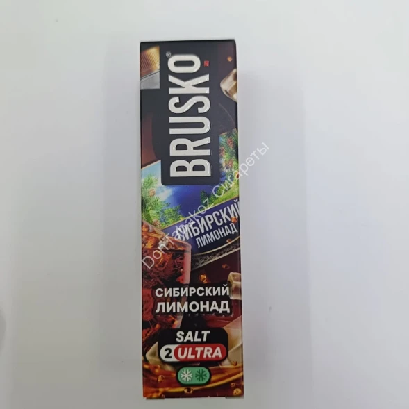 Жидкость BRUSKO SALT 50мг Сибирский Лимонад 35мл  Оптом   