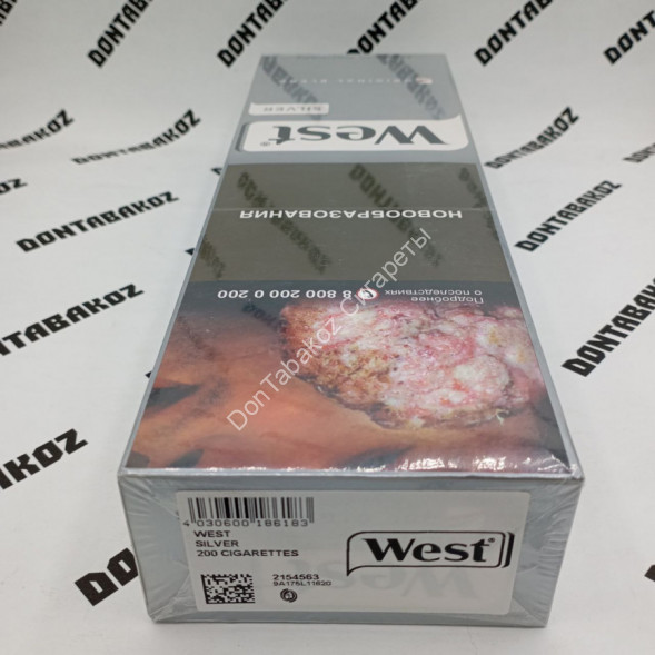 Сигареты West Silver Dutу Free Германия Микс 