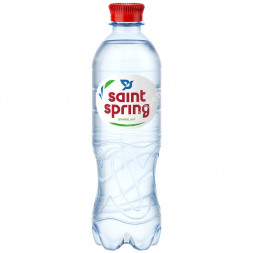Вода Святой Источник питьевая газированная 0,5 мл оптом