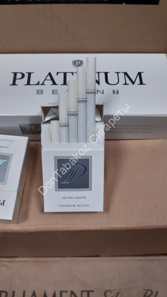 Сигареты Платинум Севен (Platinum Seven) 7 Ultra Light МИКС 