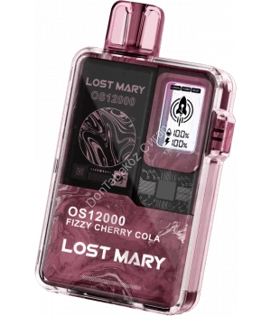 Электронная сигарета Lost Mary OS12000 Игристая вишневая кола 20мг ОПТОМ     