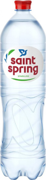 Вода Святой Источник питьевая газированная 1,5 л оптом