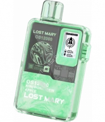 Электронная сигарета Lost Mary OS12000 Киви дыня яблоко 20мг ОПТОМ    