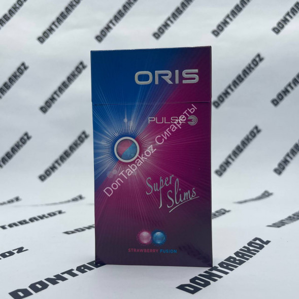 Сигареты Oris (Орис) Pulse Strawberry Fusion Super slims Тамань Оптом 