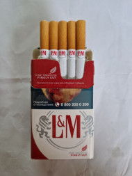 Сигареты ЛМ (LM) Red (фильтр-мундштук)  King Size оптом