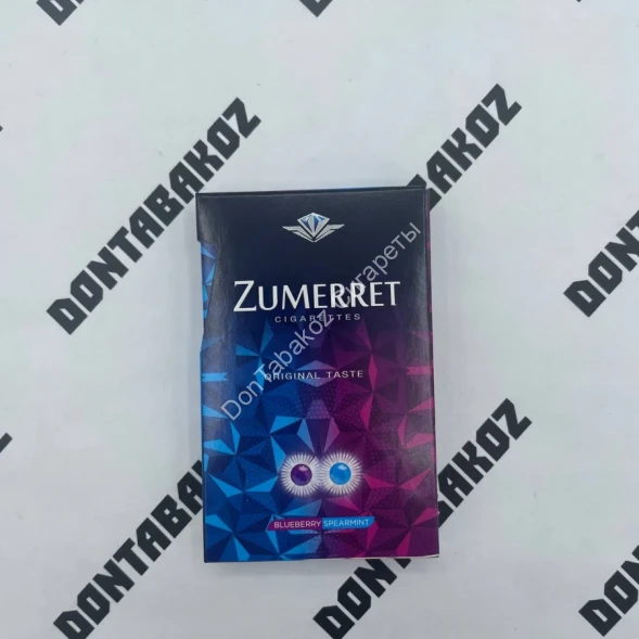 Сигареты Zumerret Blueberry Spearmint Nano Микс 