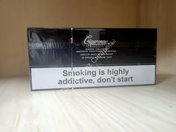 Сигареты Cigarone Black Super Slims оптом 