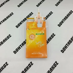 Сигареты Oris (Орис) Pulse Menthol Orange Super Slims Тамань Оптом
