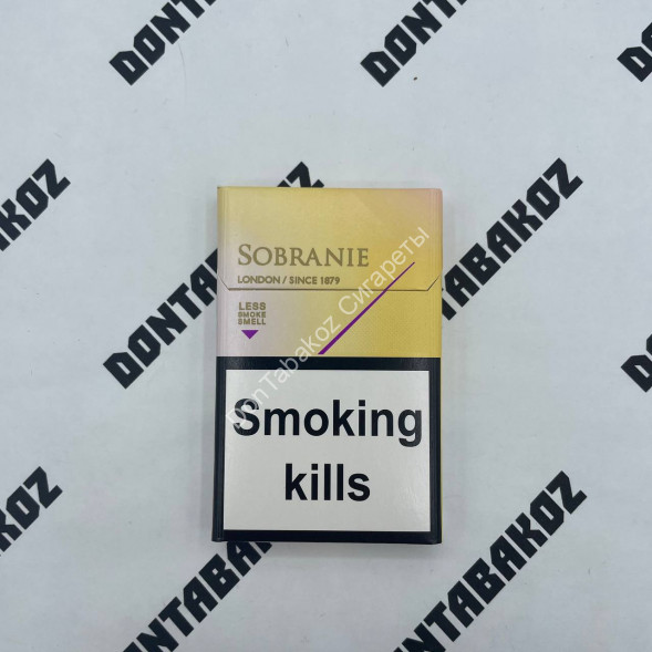 Сигареты Sobranie Gold NANO Микс 