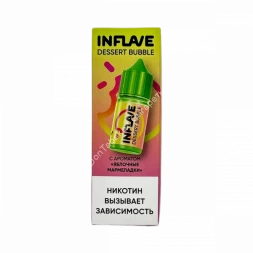 Жидкость для вейпа INFLAVE Яблочные мармеладки 30 мл оптом      