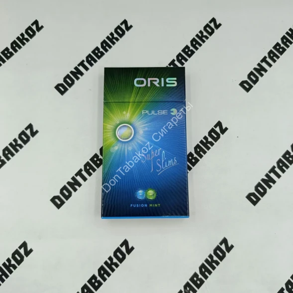 Сигареты Oris (Орис) Pulse Fusion Mint Super Slims Тамань Оптом 