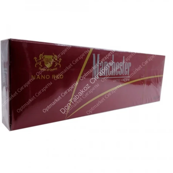 Сигареты Manchester (Манчестер) Nano Red оптом 