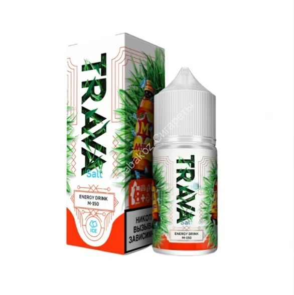 Жидкость для вейпа TRAVA SALT Энергетик М150-лед 30 мл оптом 