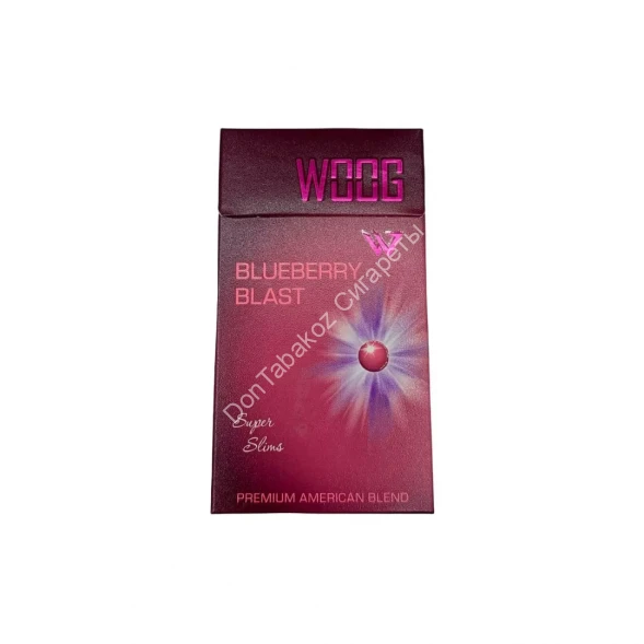  Сигареты Woog Blueberry Blast Super Slims оптом 