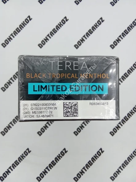 Стики Terea LIMITED EDITION Black Tropical Menthol Япония Оптом 