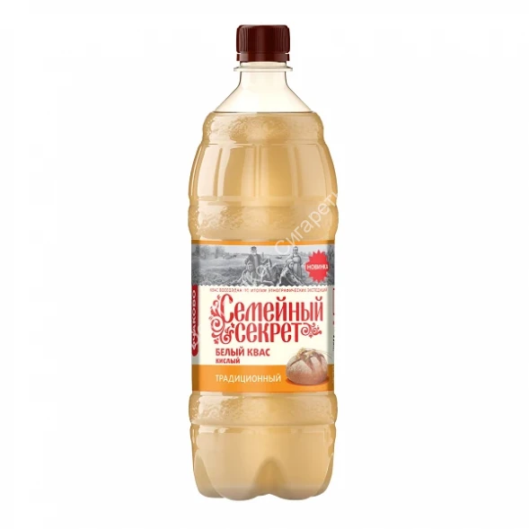 Белый квас Семейный секрет Традиционный 1 л оптом 