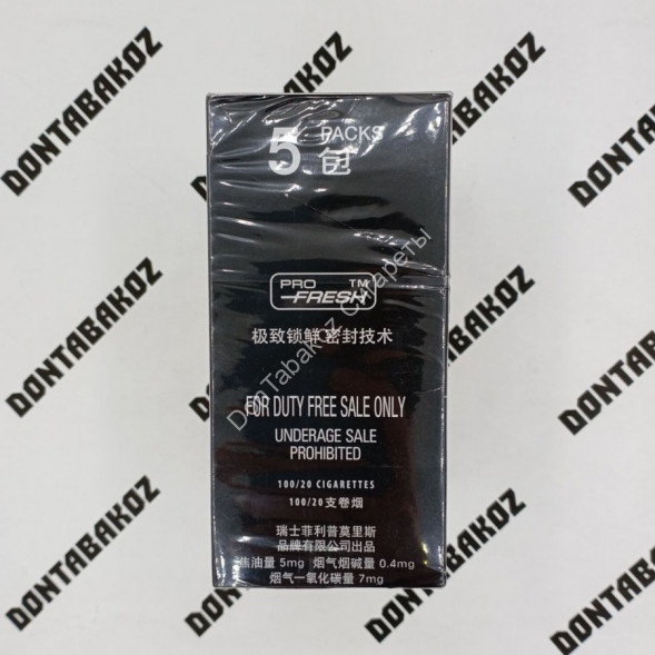 Сигареты Мальборо (Marlboro) Black Duty Free Китай Оптом 