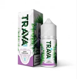 Жидкость для вейпа TRAVA STRONG Виноградная жвачка 30 мл оптом