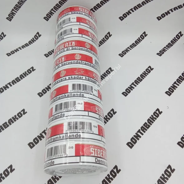 Табак жевательный Siberia - Мята (13 грамм) оптом 