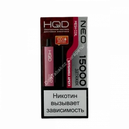 Электронная сигарета HQD NEO 15000 (Клубника арбуз) оптом   
