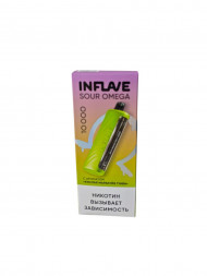 Электронный сигарета INFLAVE OMEGA 10000 Кислая маракуя гуава 20мг ОПТОМ 