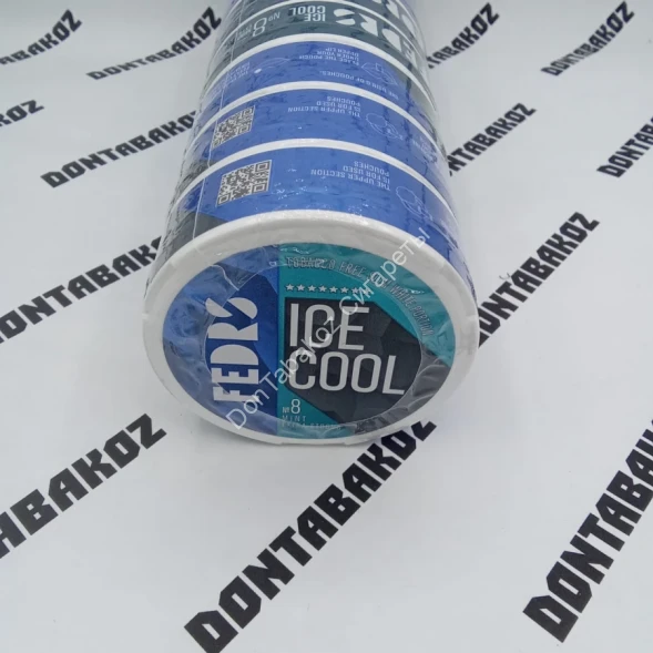 Табак жевательный Fedrs Ice Cool №8 Extra Strong - Крепкая мята оптом 