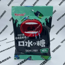 Супер кислые леденцы Ujane Кислая Черника 26 г Оптом