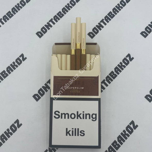 Сигареты Chapman №4 Coffee SuperSlim Оригинал Микс 