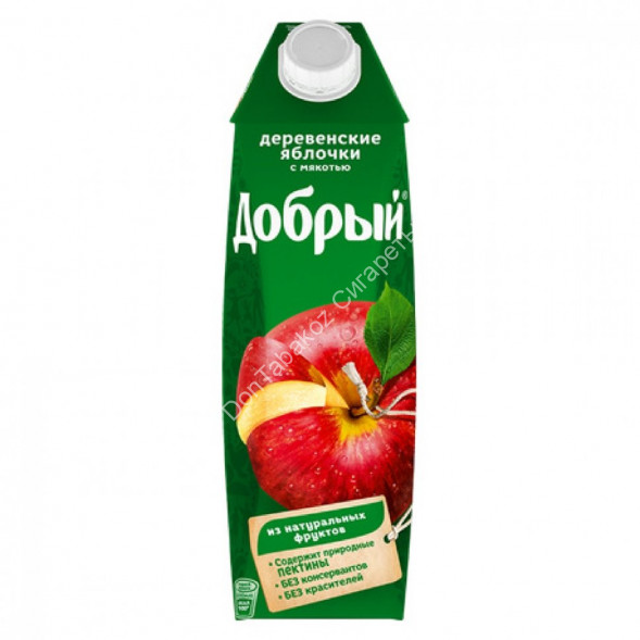 Нектар Добрый деревенские яблочки 1 л оптом 