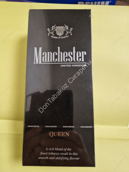 Сигареты Manchester (Манчестер) Queen Black (компакт) оптом 