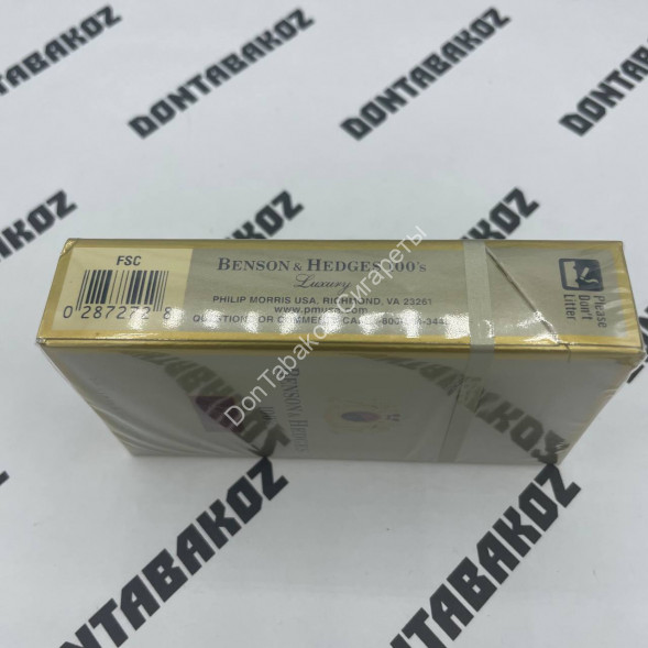 Сигареты BENSON &amp; HEDGES 100'S LUXURY (USA) Оригинал Микс 