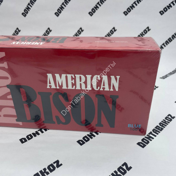 Сигареты American Bison Blue 100s Микс 