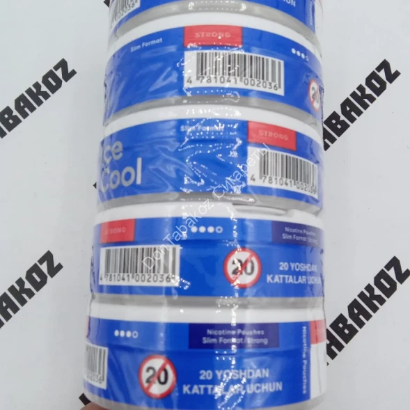 Табак жевательный Velo Ice Cool Strong - Ледяная прохлада оптом 