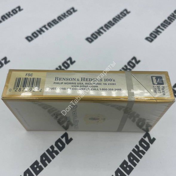 Сигареты BENSON &amp; HEDGES 100'S DELUXE (USA) Оригинал Микс 
