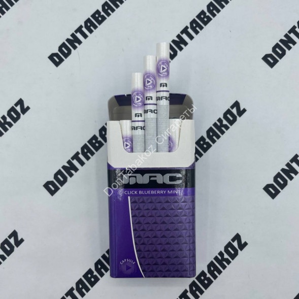 Сигареты Mac Click Blueberry Mint Compact Микс 