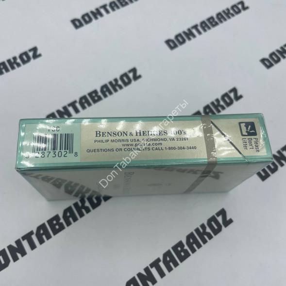 Сигареты BENSON &amp; HEDGES MENTHOL 100'S DELUXE (USA) Оригинал Оптом 