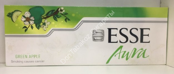Сигареты ESSE Aura Green Apple оптом 